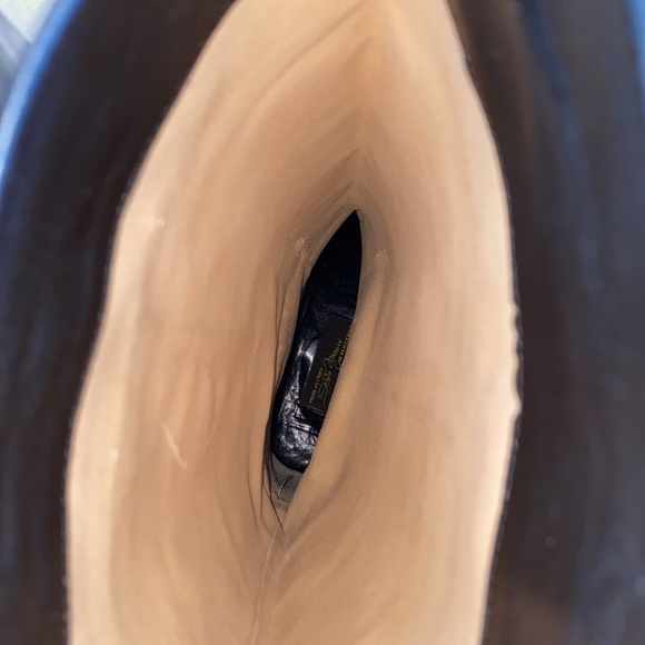 Sesto Meucci Italian Leather Boots. Brown/Black. Size 8 AA - Picture 10 of 12